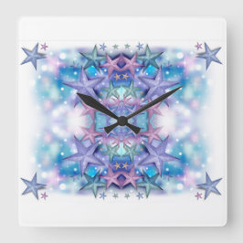 Klassieke Stijlen Sterren Vierkante Klok