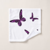 Klassieke stijlen vlinders bad handdoek (Wasdoekje)