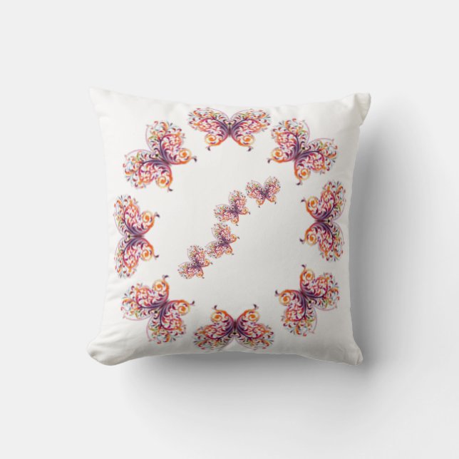 Klassieke stijlen vlinders kussen (Voorkant)