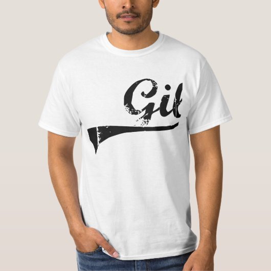 Klassieke stijlnaam Gil T-shirt (Voorkant)