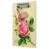 Klassieke stijlroze roze roze klembord (Links)