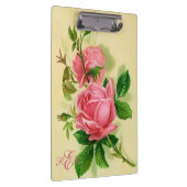 Klassieke stijlroze roze roze klembord (Rechts)