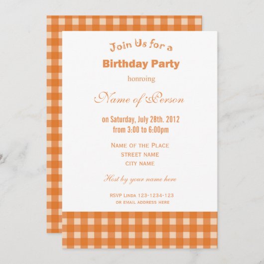 Klassieke, stijlvolle en elegante gele vleid verja kaart (Voorkant / Achterkant)