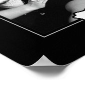 Klassieke stijlvolle, persoonlijke fotomuis - zwar poster (Hoek)