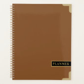 Klassieke stijlvolle planner voor dagelijkse organ (Voorkant)