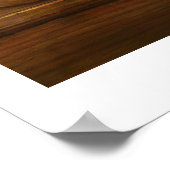 Klassieke stille levensduur met Persimons en verf  Poster (Hoek)