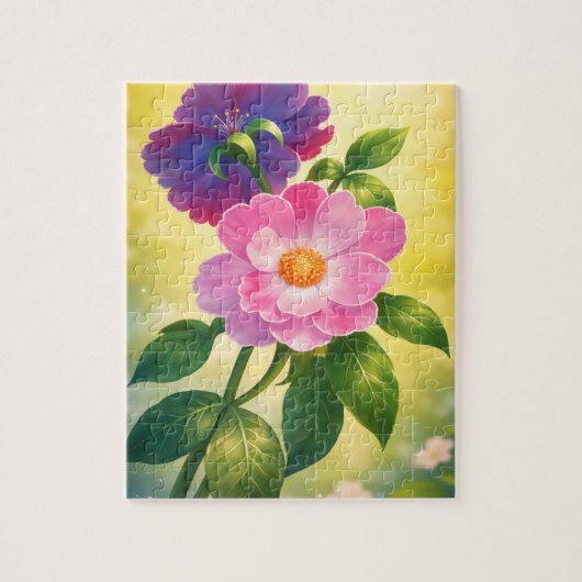 Klassieke Stilleven Kunst Puzzel (Verticaal)