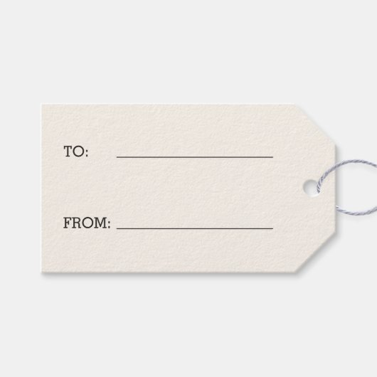 Klassieke Stippen kerstfeestdag cadeautjes Labels Cadeaulabel (Voorkant (Horizontaal))