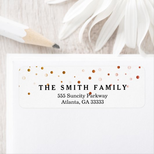 Klassieke Stippen Modern Etiket (Insitu)