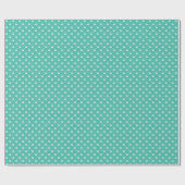 Klassieke Stippen Wit - Bluegrass Groen Cadeaupapier (Vlak)