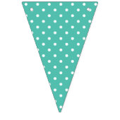 Klassieke Stippen Wit - Bluegrass Groen Vlaggetjes (Tweede vlag)