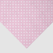Klassieke Stippen Wit - Licht Roze Tissuepapier (Detail)