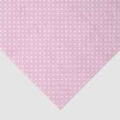 Klassieke Stippen Wit - Licht Roze Tissuepapier (Detail)