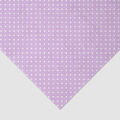 Klassieke Stippen Wit - Zachte Lilac Tissuepapier (Detail)