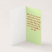 Klassieke stoomlocomotief Christmas Kaart (Binnen)