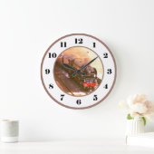 Klassieke stoommotor, 60163 Tornado. Verouderd. Grote Klok (Huis)