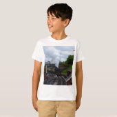 Klassieke stoomtrein t-shirt (Voorkant volledig)