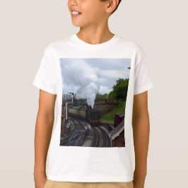 Klassieke stoomtrein t-shirt