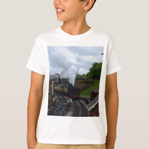 Klassieke stoomtrein t-shirt