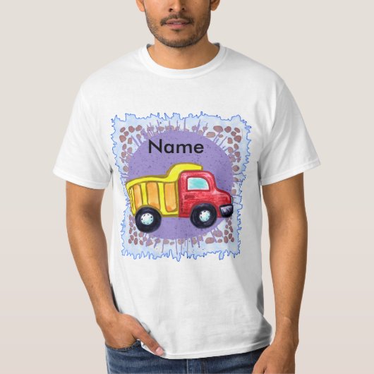 Klassieke stortwagen t-shirt (Voorkant)