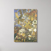  Klassieke Storybook Karakters, Edmund Dulac Canvas Afdruk (Voorkant)