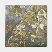  Klassieke Storybook Karakters, Edmund Dulac Magneet (Voorkant)