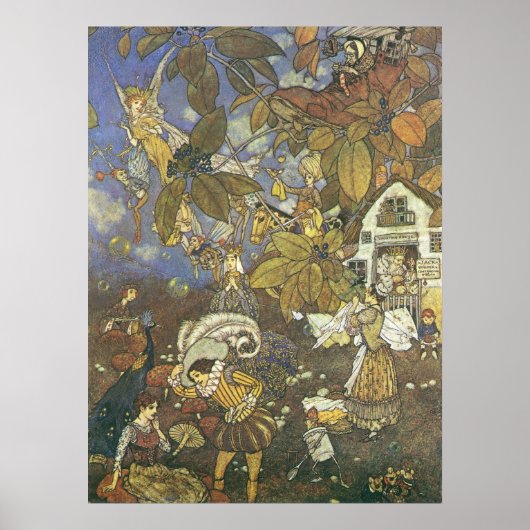  Klassieke Storybook Karakters, Edmund Dulac Poster (Voorkant)