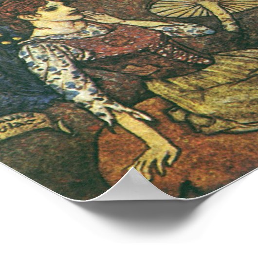  Klassieke Storybook Karakters, Edmund Dulac Poster (Hoek)