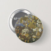 Klassieke Storybook Karakters, Edmund Dulac Ronde Button 5,7 Cm (Voorkant /achterkant)