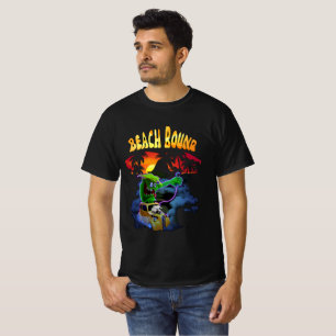 Klassieke strand Hotrods uit het verleden T-shirt