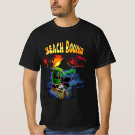 Klassieke strand Hotrods uit het verleden T-shirt