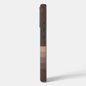 Klassieke Strepen Monogram iPhone 16 Pro Hoesje (Achterkant / Links)