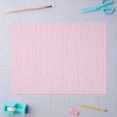 Klassieke Strepen Wit - Licht Roze Tissuepapier (Craft)