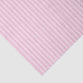 Klassieke Strepen Wit - Licht Roze Tissuepapier (Detail)