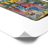 Klassieke stripboeken poster (Hoek)