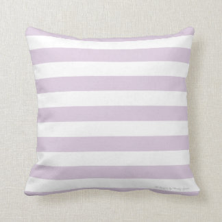 Klassieke Stripe Pillow in Lila/wit Kussen