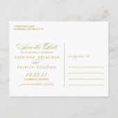 Klassieke Stripes Munt sparen het Briefkaart van d (Achterkant)