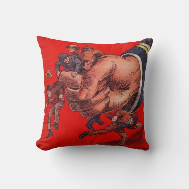 Klassieke  strips kussen (Voorkant)