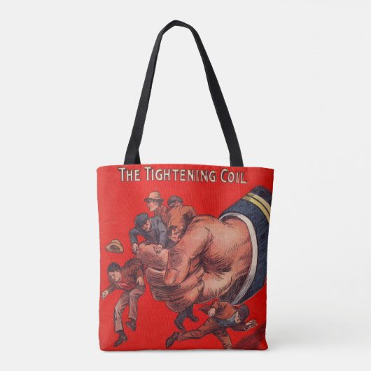 Klassieke  strips tote bag (Achterkant)