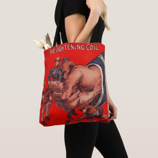 Klassieke  strips tote bag (Dichtbij)