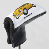 Klassieke striptekenfilm auto golfheadcover (3/4 voorkant)
