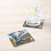 Klassieke stuurmachinetraining kartonnen onderzetters (Insitu)