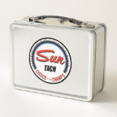 Klassieke Sun Tach metalen lunchbox (Achterkant)