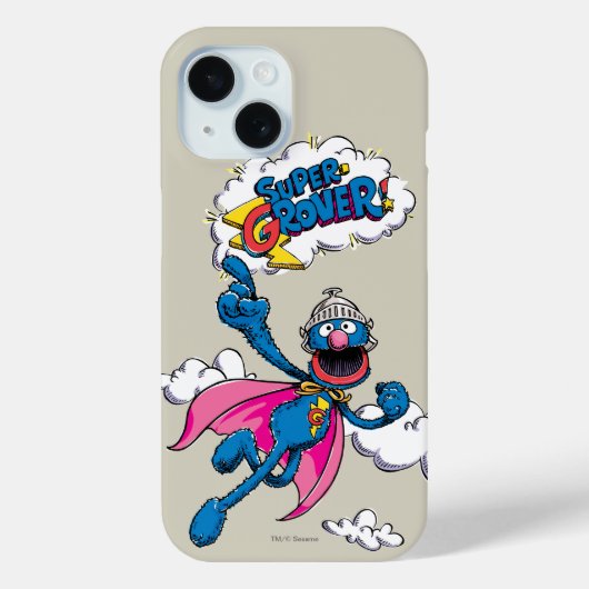 Klassieke Super Grover Case-Mate iPhone Case (Achterkant)