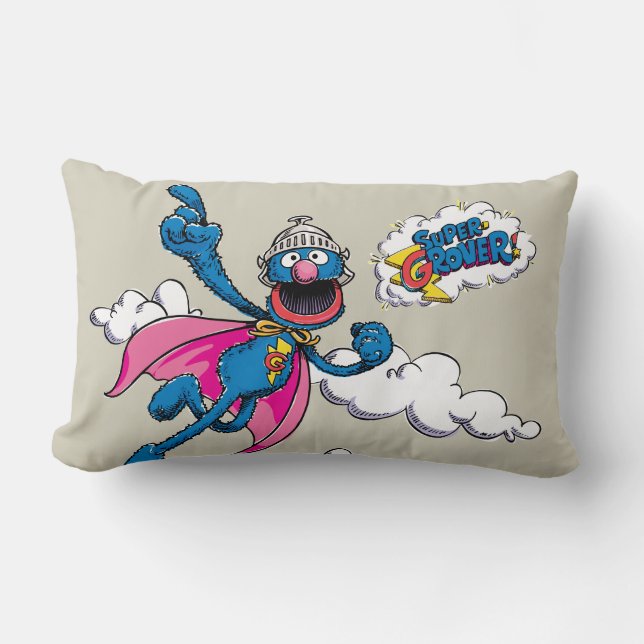 Klassieke Super Grover Kussen (Voorkant)