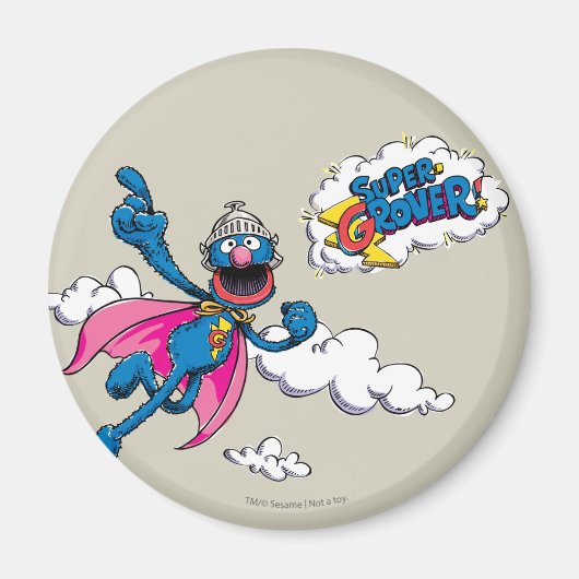 Klassieke Super Grover Magneet (Voorkant)