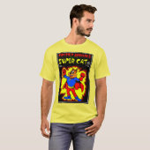 Klassieke SuperCat T-Shirt uit 1950 (Voorkant volledig)