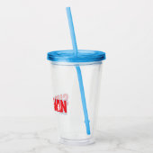 Klassieke Superman Bold Logo Acryl Drinkbeker (Links)