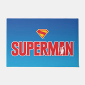 Klassieke Superman Bold Logo Deurmat (Voorkant)