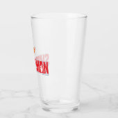 Klassieke Superman Bold Logo Glas (Links)